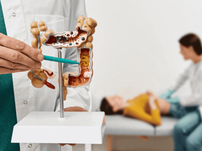 bowel cancer stomach noises